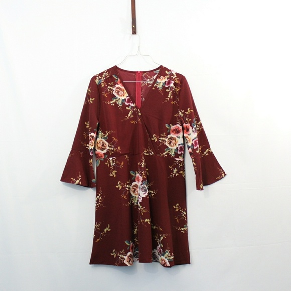 Cordelia Floral Mini Dress - Picture 2 of 4